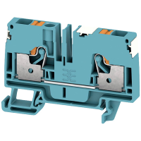 Weidmüller 2674880000 Doorgangsserieklem Push In klem, Steekaansluiting Blauw 50 stuk(s)
