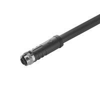 Weidmüller 2706670500 Sensor/actuator connector, geassembleerd M12 Aantal polen (sensoren): 3 Bus, recht 5.00 M 1 stuk(s)
