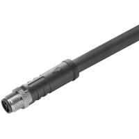 Weidmüller 2706680150 Sensor/actuator connector, geassembleerd M12 Aantal polen (sensoren): 3 Stekker, recht 1.50 M 1 stuk(s)