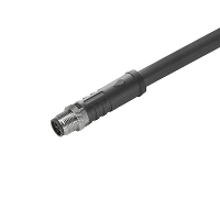 Weidmüller 2706681000 Sensor/actuator connector, geassembleerd M12 Aantal polen (sensoren): 3 Stekker, recht 10.00 M 1 stuk(s)