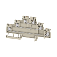 Weidmüller 2856200000 Meeretageklem Steekaansluiting Beige 50 stuk(s)