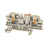 Weidmüller 2898660000 Scheidings  en meetserieklem Steekaansluiting Beige 50 stuk(s)