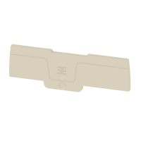 Weidmüller 2929670000 Afsluitplaat voor klemmen Beige 50 stuk(s)
