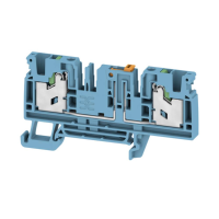 Weidmüller 2941430000 Scheidings  en meetserieklem Blauw 50 stuk(s)