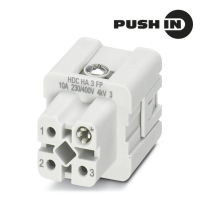 Weidmüller 2985550000 Contactinzetstuk RockStar® HDC HA 3 Push In met bedieningselement 1 stuk(s)