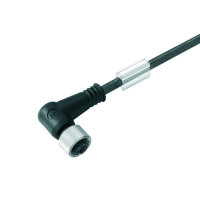 Weidmüller 9457740500 Sensor/actuator connector, geassembleerd M12 Aantal polen (sensoren): 4 Bus, haaks 5.00 M 1 stuk(s)