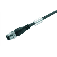 Weidmüller 9457810500 Sensor/actuator connector, geassembleerd M12 Aantal polen (sensoren): 3 Stekker, recht 5.00 M 1 stuk(s)