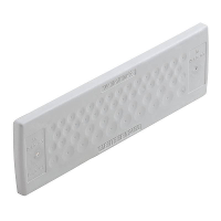 Weidmüller CABTITE EP A 24/50 GY Kabeldoorvoeringsplaat Plaatdikte (max.): 2.5 Mm Thermoplast Grijs 10 stuk(s)