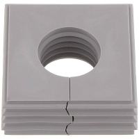 Weidmüller CABTITE SE 20 21 LRG GY Dicht inzetstuk Klem Ø (max.): 21 Mm TPE (geurloos rubbermengsel) Lichtgrijs 10 stuk(s)