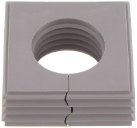 Weidmüller CABTITE SE 24 25 LRG GY N/A Klem Ø (max.): 25 Mm TPE (geurloos rubbermengsel) Lichtgrijs 10 stuk(s)