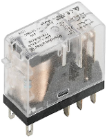Weidmüller DRI424524L Steekrelais 24 V/AC 5 A 2x wisselcontact 20 stuk(s)