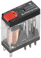 Weidmüller DRI424615LT Steekrelais 115 V/AC 5 A 2x wisselcontact 20 stuk(s)