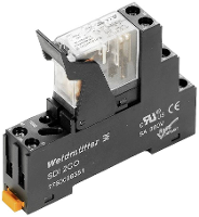 Weidmüller DRIKIT 230VAC 2CO LD Relaismodule Nominale spanning: 230 V/AC Schakelstroom (max.): 5 A 2x wisselcontact 10 stuk(s)