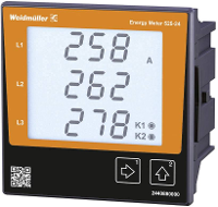 Weidmüller ENERGY METER 525 24 Digitaal inbouwmeetapparaat
