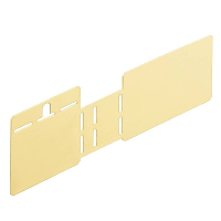 Weidmüller KLIPPON COPL 081106 1390920000 Aardingsplaat (l x b) 131 mm x 33.5 Mm Messing Messing 1 stuk(s)