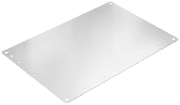 Weidmüller KTB MOPL 6245 MSZN H Montageplaat (l x b) 565 mm x 389 mm Plaatstaal Zilver 1 stuk(s)