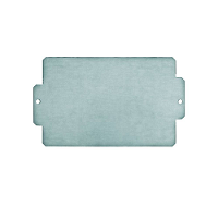 Weidmüller MOPL K5 STAHL Montageplaat (l x b) 110 mm x 150 mm Plaatstaal Zilver 1 stuk(s)