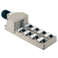 Weidmüller SAI 4/6/8 MH BL3.5 SV 1724750050 Passieve sensor/actorbox Verdeler met M12 bus 50 stuk(s) Piece