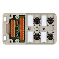 Weidmüller SAI 4 M 3P IDC UT 1760041000 Passieve sensor/actorbox M12 verdeler met metalen schroefdraad 2 stuk(s)