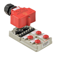 Weidmüller SAI 4 M MVV M12 1:1 2009620000 Passieve sensor/actorbox M12 verdeler met metalen schroefdraad (afgeschermd) 1 stuk(s)