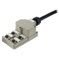 Weidmüller SAI 4 MF 5P PUR 10M 1804580000 Passieve sensor/actorbox M12 verdeler met metalen schroefdraad 1 stuk(s)
