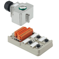 Weidmüller SAI 4 MH 4P M12 1705922000 Passieve sensor/actorbox M12 verdeler met metalen schroefdraad 1 stuk(s)