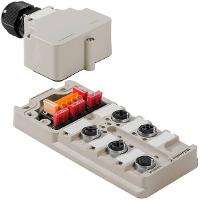 Weidmüller SAI 4 SVV GM RM M12 2495280000 Passieve sensor/actorbox M12 verdeler met metalen schroefdraad 1 stuk(s)