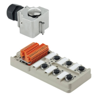 Weidmüller SAI 8 MHD 4P M12 1705943000 Passieve sensor/actorbox M12 verdeler met metalen schroefdraad 1 stuk(s) Piece