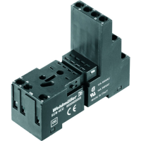Weidmüller SCM 2CO Relaissocket Met LED Geschikt voor serie: Weidmüller serie Riderseries (l x b x h) 80 x 27 x 77 mm 10 stuk(s)
