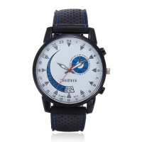 Weijieer 5013 Silicone Analog Quartz Military Sport Men Wrist Watch