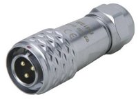 Weipu SF1210/P4 I Ronde connector Stekker, recht Totaal aantal polen: 4 Serie (ronde connectoren): SF12 1 stuk(s)