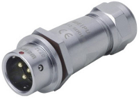 Weipu SF1211/P6 II Ronde connector Stekker, recht Totaal aantal polen: 6 Serie (ronde connectoren): SF12 1 stuk(s)