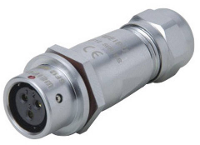 Weipu SF1211/S6 II Ronde connector Koppeling, recht Totaal aantal polen: 6 Serie (ronde connectoren): SF12 1 stuk(s)
