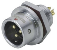 Weipu SF1212/P5 Ronde connector Stekker, recht Totaal aantal polen: 5 Serie (ronde connectoren): SF12 1 stuk(s)