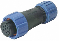 Weipu SP1310 / S 5 II Ronde connector Bus, recht Totaal aantal polen: 5 Serie (ronde connectoren): SP13 1 stuk(s)
