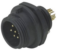 Weipu SP1312 / P 6 Ronde connector Stekker, inbouw Totaal aantal polen: 6 Serie (ronde connectoren): SP13 1 stuk(s)