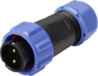 Weipu SP2110 / P 2 I Ronde connector Stekker, recht Totaal aantal polen: 2 Serie (ronde connectoren): SP21 1 stuk(s)