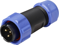 Weipu SP2110 / P 3 I Ronde connector Stekker, recht Totaal aantal polen: 3 Serie (ronde connectoren): SP21 1 stuk(s)