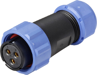 Weipu SP2110 / S 3 I Ronde connector Bus, recht Totaal aantal polen: 3 Serie (ronde connectoren): SP21 1 stuk(s)