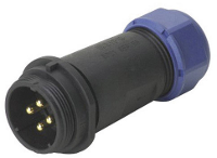 Weipu SP2111 / P 9 II Ronde connector Stekker, recht Totaal aantal polen: 9 Serie (ronde connectoren): SP21 1 stuk(s)