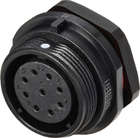 Weipu SP2112 / S 9 Ronde connector Bus, inbouw Totaal aantal polen: 9 Serie (ronde connectoren): SP21 1 stuk(s)