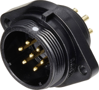 Weipu SP2113 / P 7 Ronde connector Stekker, inbouw Totaal aantal polen: 7 Serie (ronde connectoren): SP21 1 stuk(s)