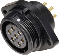 Weipu SP2113 / S 7 Ronde connector Bus, inbouw Totaal aantal polen: 7 Serie (ronde connectoren): SP21 1 stuk(s)