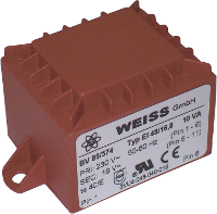 Weiss Elektrotechnik 85/375 Printtransformator 1 x 230 V 1 x 24 V/AC 10 VA 417 mA