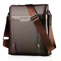 WEIXIER Heren Classic Schoudertas Zakelijk Casual Tas Heren Rugzak Messenger Bag Grote Capaciteit Schoudertas