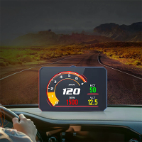 WEIYING P16 OBD2 HUD Heads up Display Digitale Auto Meter TFT LCD Multi kleurenscherm Snelheidsmeter ECT Water  en Olie 
