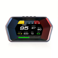 Weiying P17 Autokopfstück Head Up Display HUD Slimme meter GPS Beidou Dubbele Modus Positionering LCD scherm OBD scanner