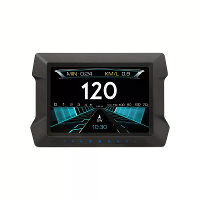 P22 HUD Slimme Head Up Display 3,5 inch OBD LCD Instrumentenpaneel Alles in één Inclinometer Auto Foutcode Verwijderen e