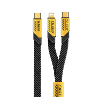 WEKOME WDC 189 65W USB C naar iP/USB C kabel Snel opladen Gegevensoverdracht Koperen kernlijn 1,2 m lang voor iPhone 12