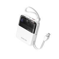 WEKOME WP 309 22,5 W 10000mAh ingebouwde kabel powerbank externe batterij voeding snelladen voor iPhone 14 13 12 voor Sa